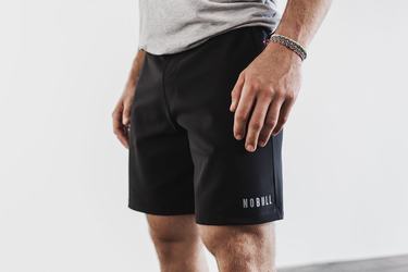 Nobull Lightweight 9" Men's Shorts Black | Australia (XK0914)